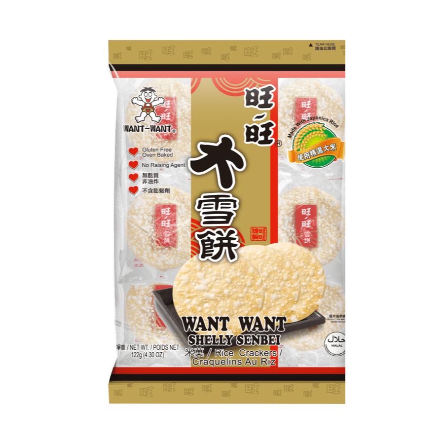 Shelly Senbei Rice Crackers 150g