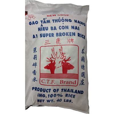 White Scented Broken Rice 40 lbs