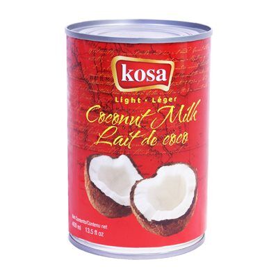 Kosa light coconut milk wholesale