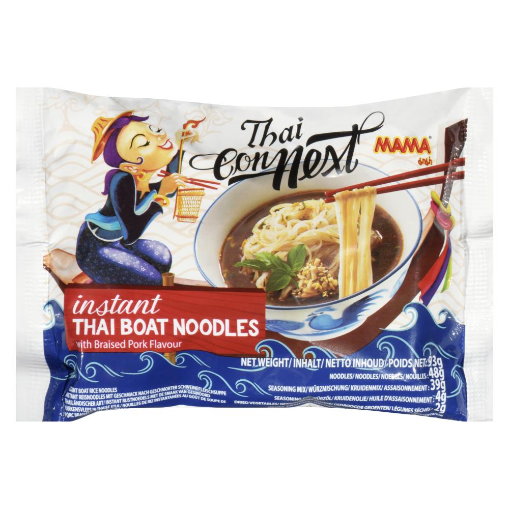 Mama Boat Noodles Braised Pork Instant Noodles For Wholesale Purchase